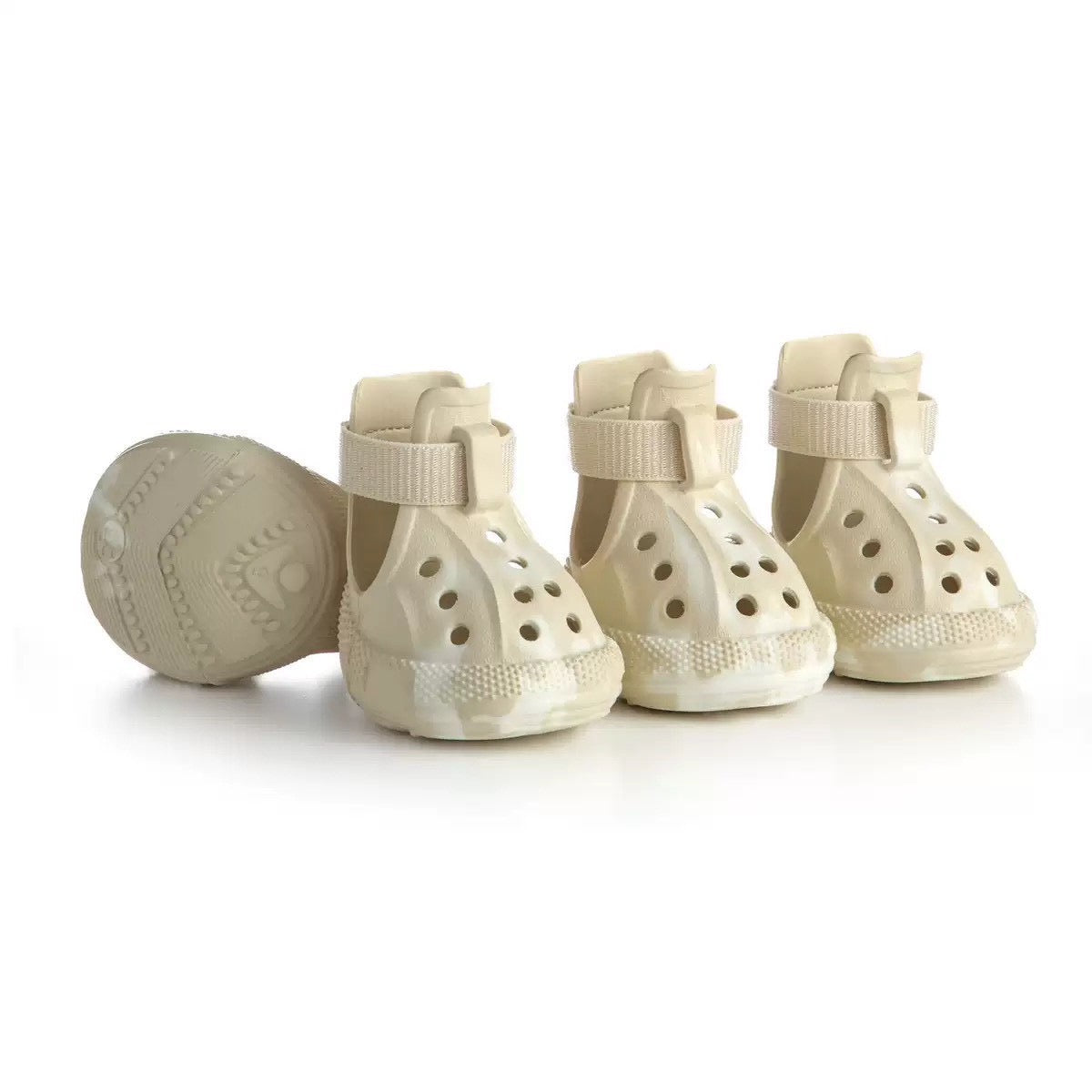 Hachi & Co. Glow-in-the-Dark Dog Shoes — Set of 4
