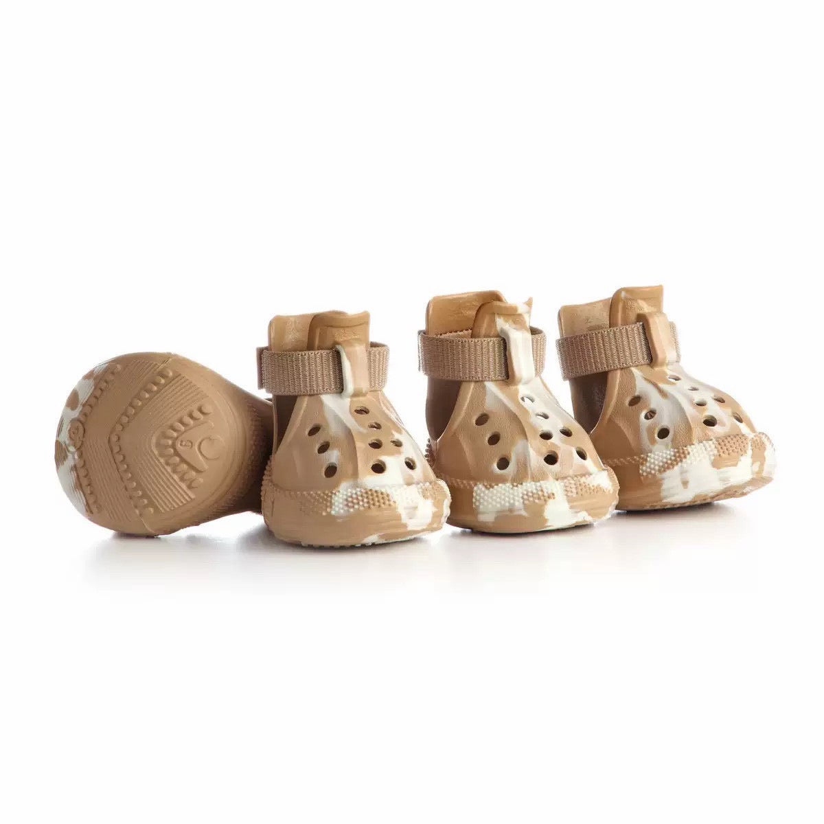 Hachi & Co. Glow-in-the-Dark Dog Shoes — Set of 4