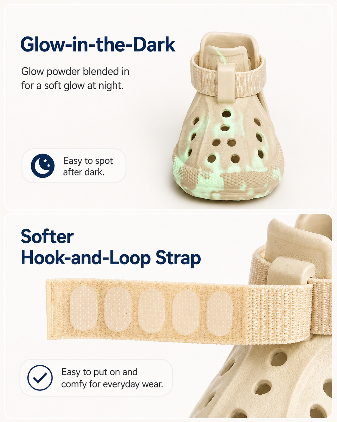 Hachi & Co. Glow-in-the-Dark Dog Shoes — Set of 4