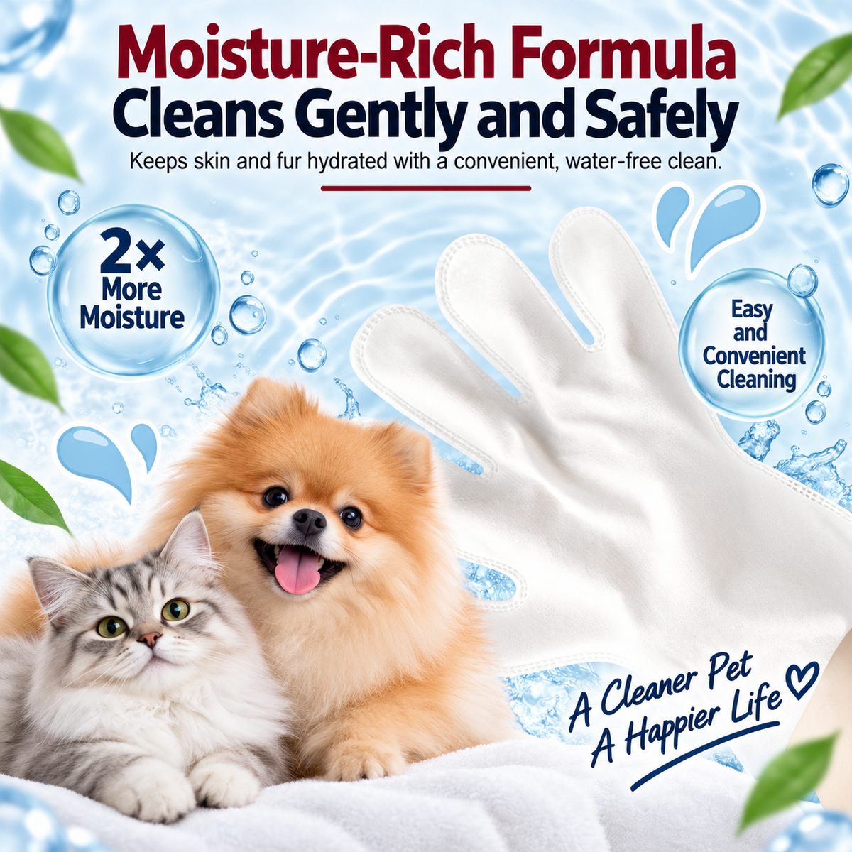 PawFresh™ Pet Cleaning Gloves — 3-Pack Starter Bundle